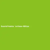 Exorbitante Leinen-M&uuml;tze
