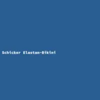 Schicker Elastan-Bikini