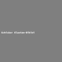 Schicker Elastan-Bikini
