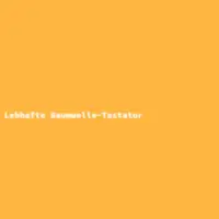 Lebhafte Baumwolle-Tastatur