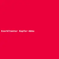 Exorbitanter Kupfer-Akku