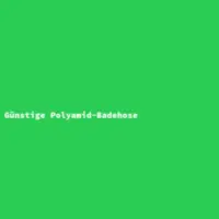 G&uuml;nstige Polyamid-Badehose