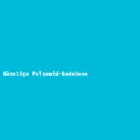 G&uuml;nstige Polyamid-Badehose