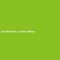 Exorbitante Leinen-M&uuml;tze