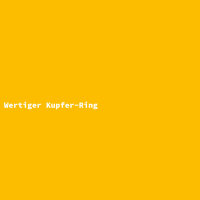 Wertiger Kupfer-Ring