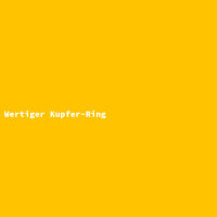 Wertiger Kupfer-Ring