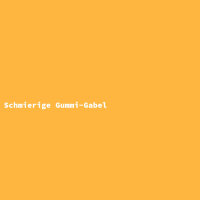 Schmierige Gummi-Gabel