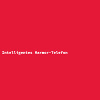 Intelligentes Marmor-Telefon