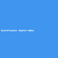 Exorbitanter Kupfer-Akku