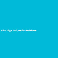 G&uuml;nstige Polyamid-Badehose